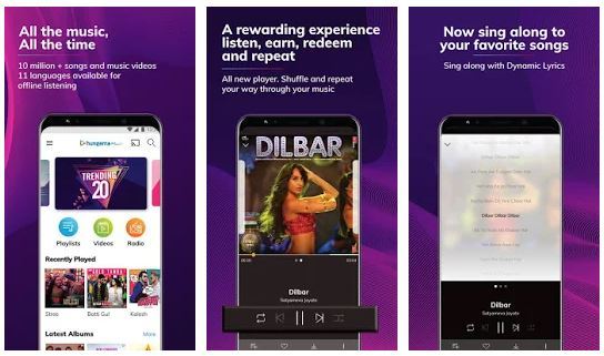 Hungama Music App in India