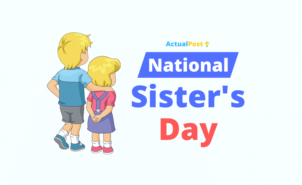 National Sister's Day Image and Wishes