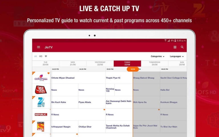 जिओ टीवी डाउनलोड करें Jio TV Download 2022 (Free Live TV)