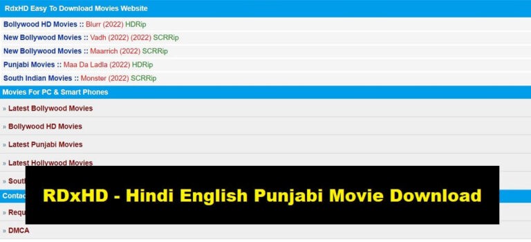RDxHD 2023 – Latest Hindi English Punjabi Movie Download