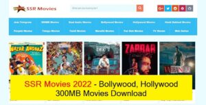 SSR Movies Homepage Screenshot