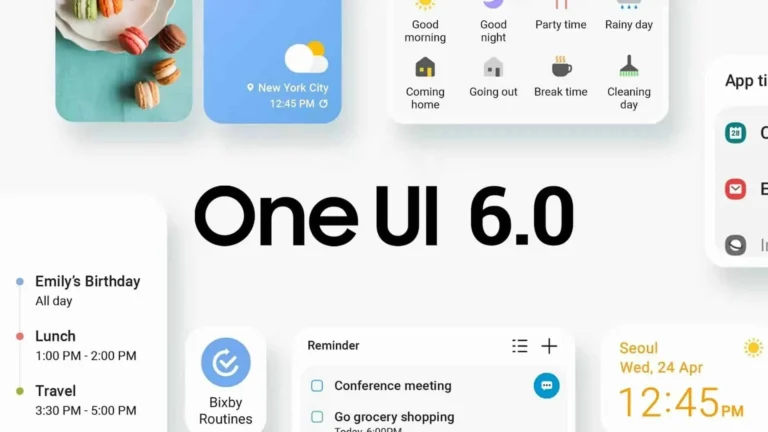OneUI 6.0 Update Release हुआ, जाने किस डिवाइस पर मिलेगा सबसे पहले अपडेट